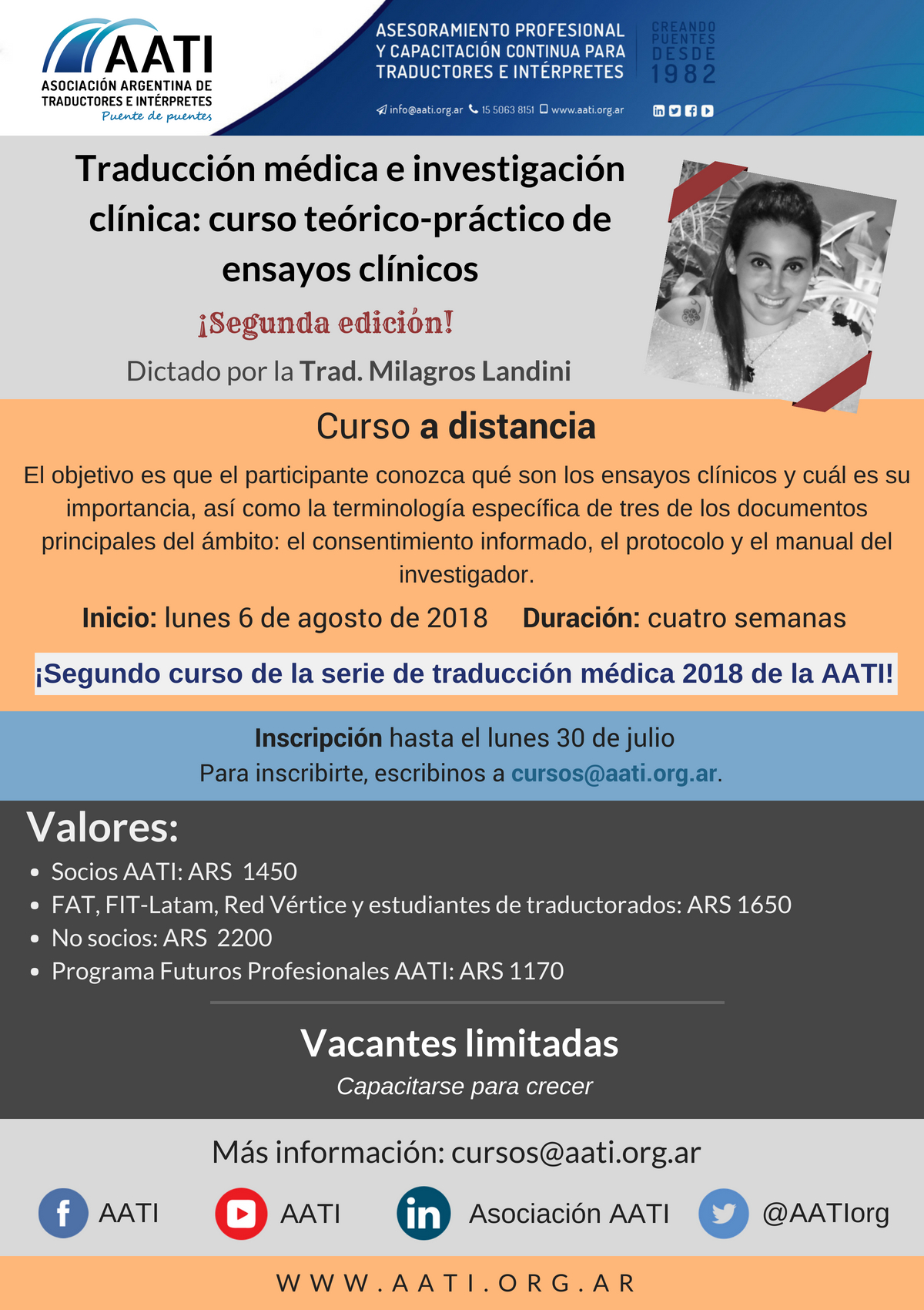 CERRADO: Traducción médica e investigación clínica: curso teórico-práctico de ensayos clínicos