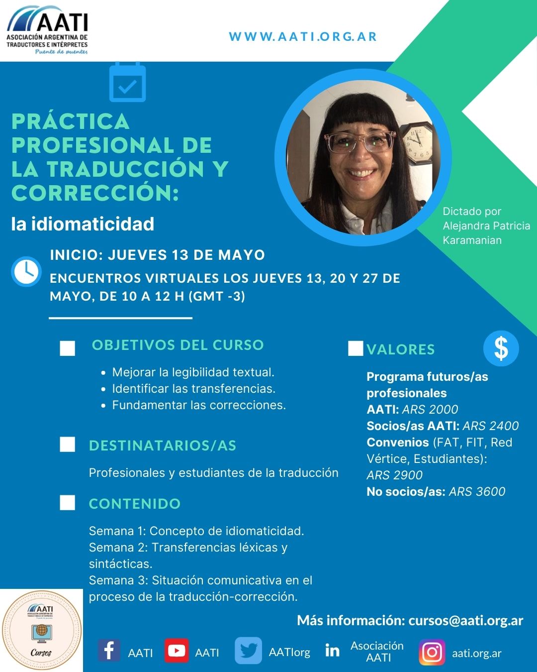 CERRADO: Práctica profesional de la traducción y corrección: la idiomaticidad