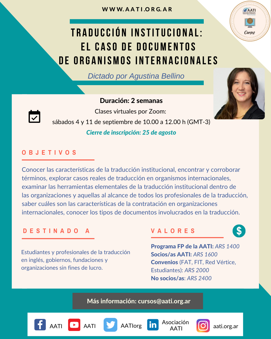 CERRADO: Traducción institucional: el caso de documentos de organismos internacionales