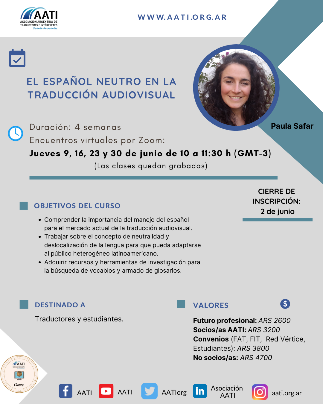 CERRADO: El español neutro en la traducción audiovisual