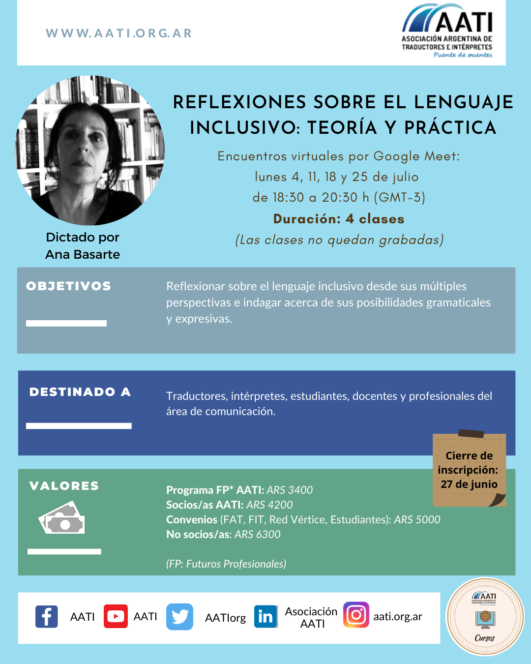 CERRADO: Reflexiones sobre el lenguaje inclusivo: teoría y práctica
