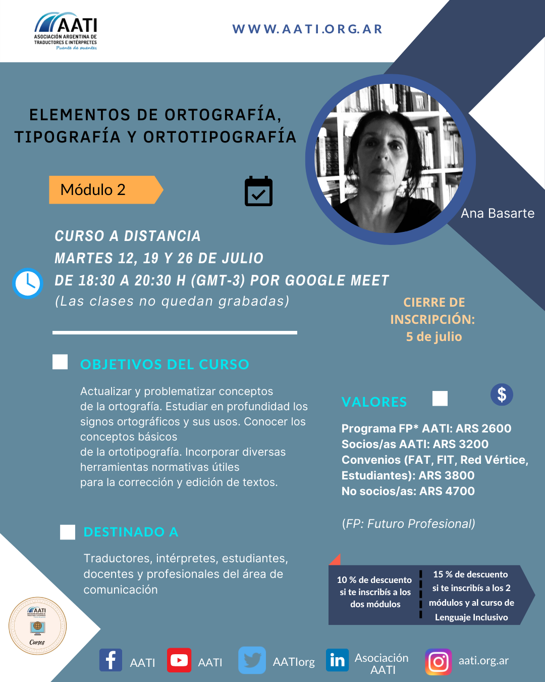 CERRADO: Elementos de ortografía, tipografía y ortotipografía Mód. 2