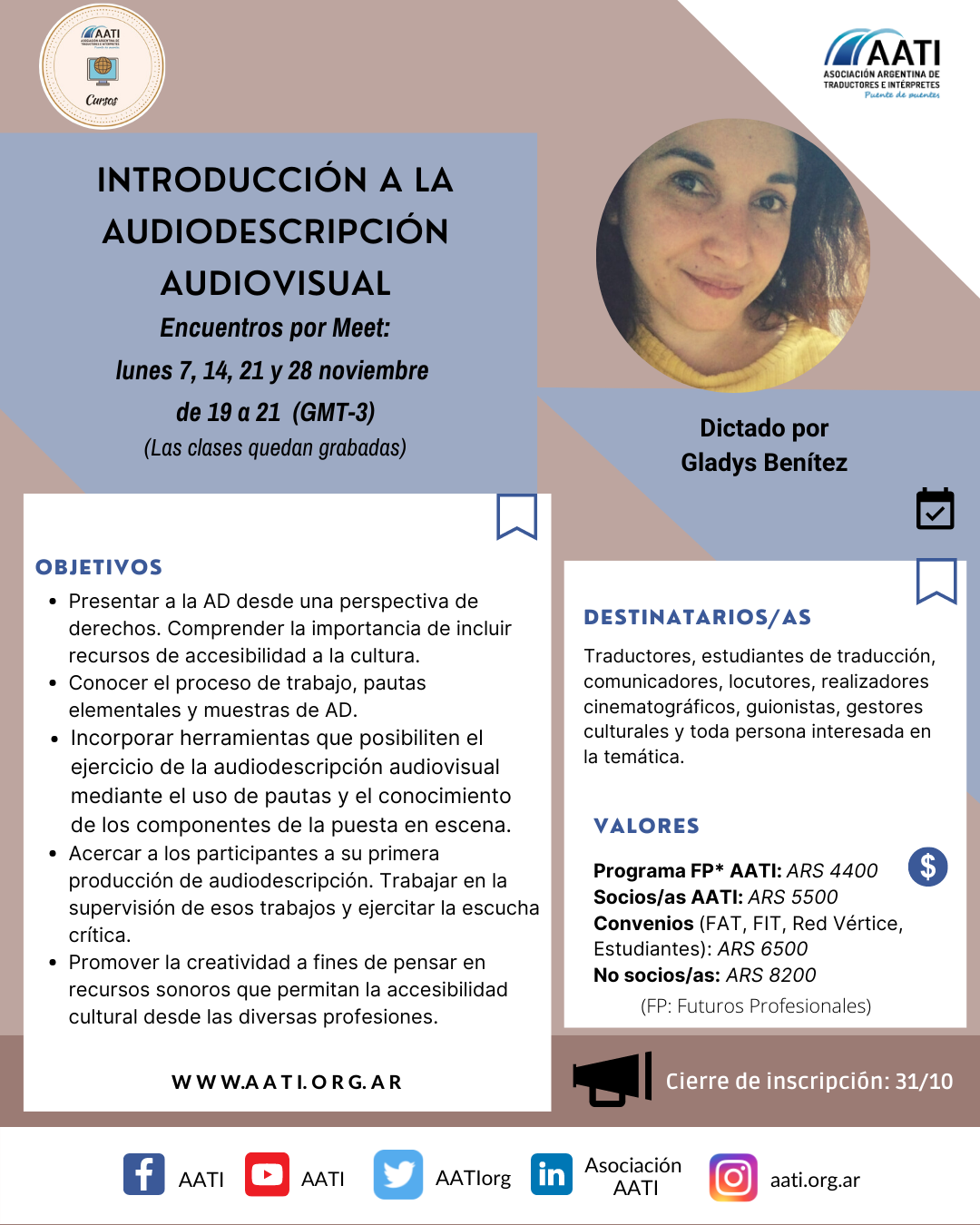 CERRADO: Introducción a la audiodescripción audiovisual