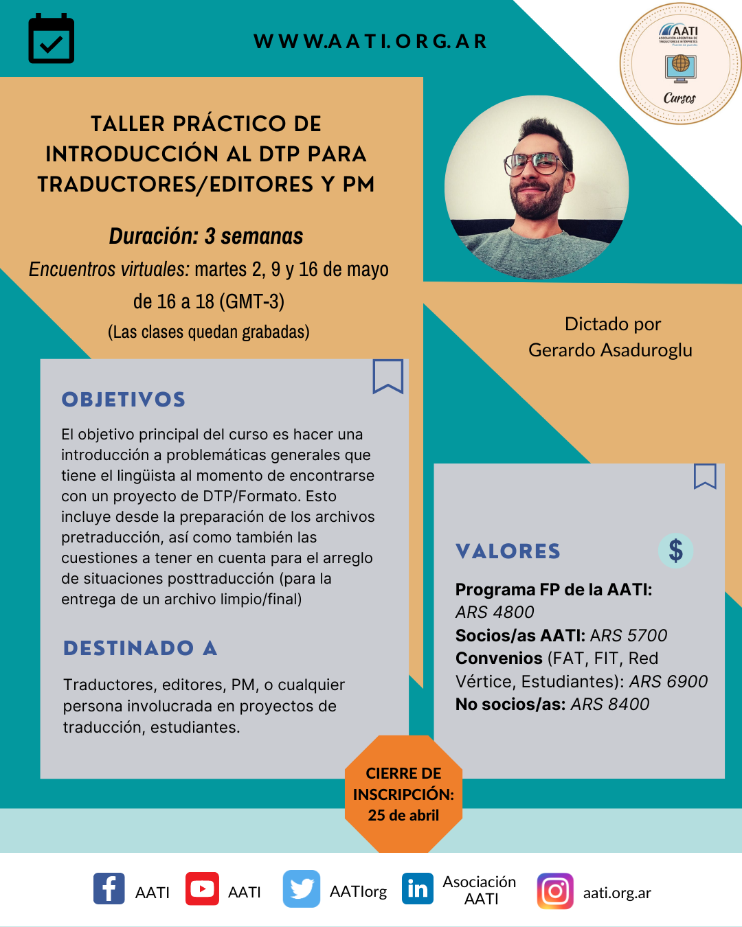 CERRADO: Taller práctico de introducción al DTP para traductorxs/editorxs y PMs