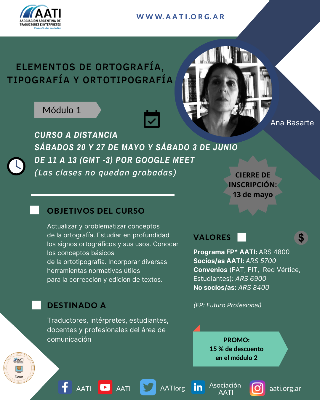 CERRADO: Elementos de ortografía, tipografía y ortotipografía (módulo 1)