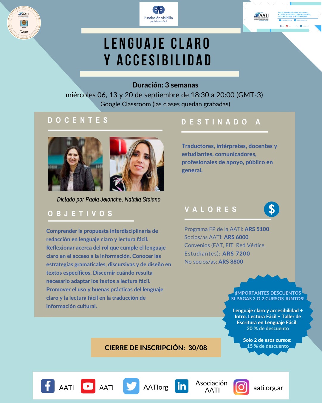 CERRADO: Lenguaje claro y accesibilidad