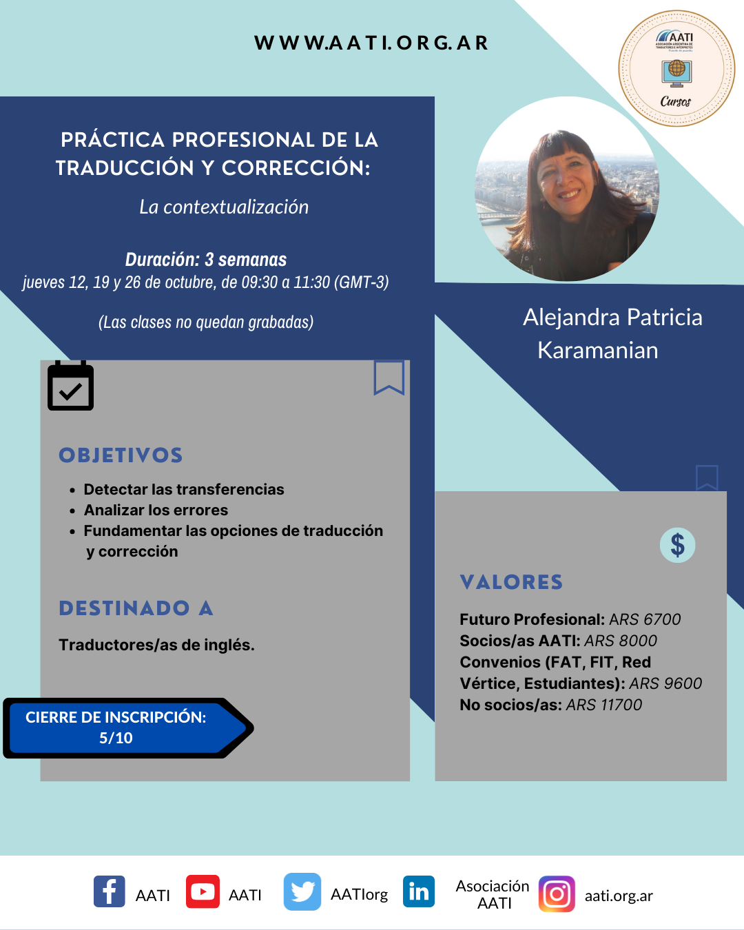 CERRADO: Práctica profesional de la traducción y corrección: La contextualización