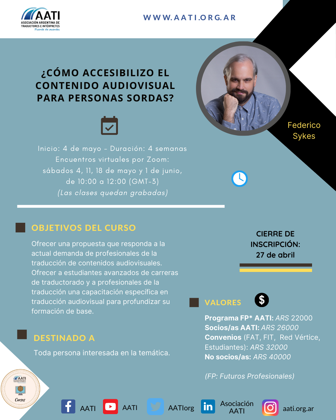 CERRADO: ¿Cómo accesibilizo el contenido audiovisual para personas sordas?
