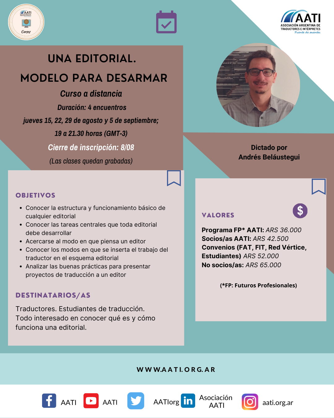 CERRADO: Una editorial. Modelo para desarmar