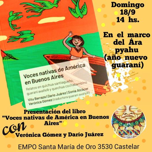 Presentación del libro Voces nativas de América en Buenos Aires