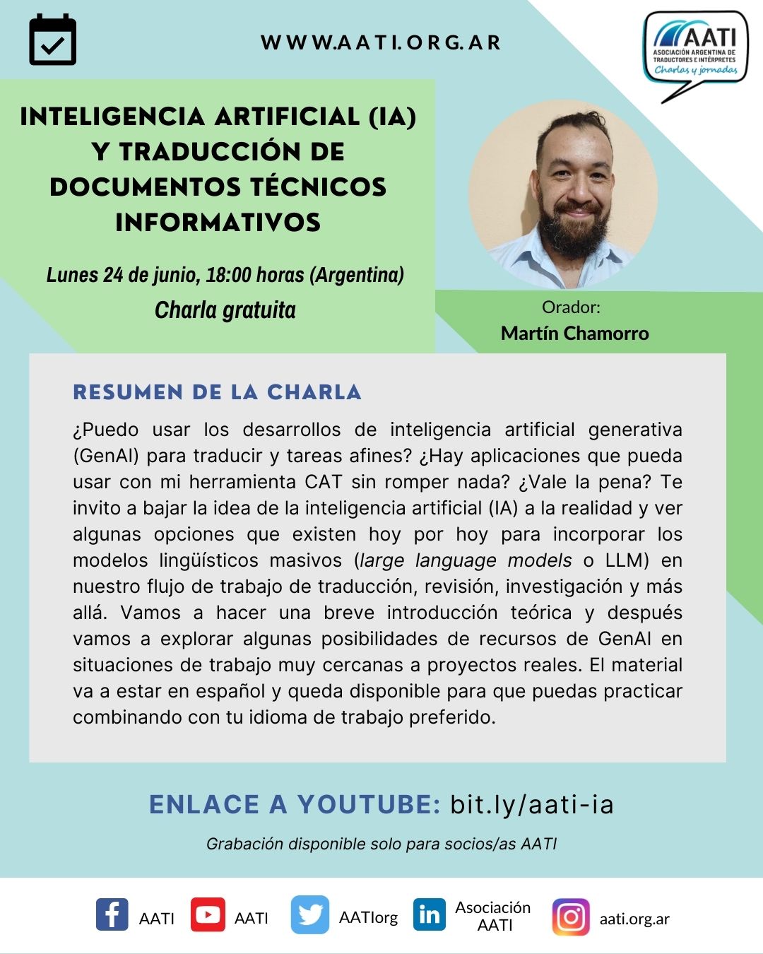 CERRADO: Inteligencia artificial (IA) y traducción de documentos técnicos informativo