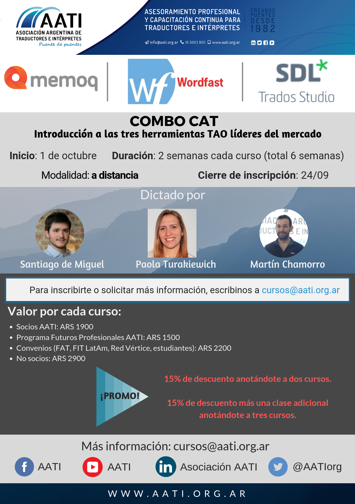 CERRADO: Combo CAT 2