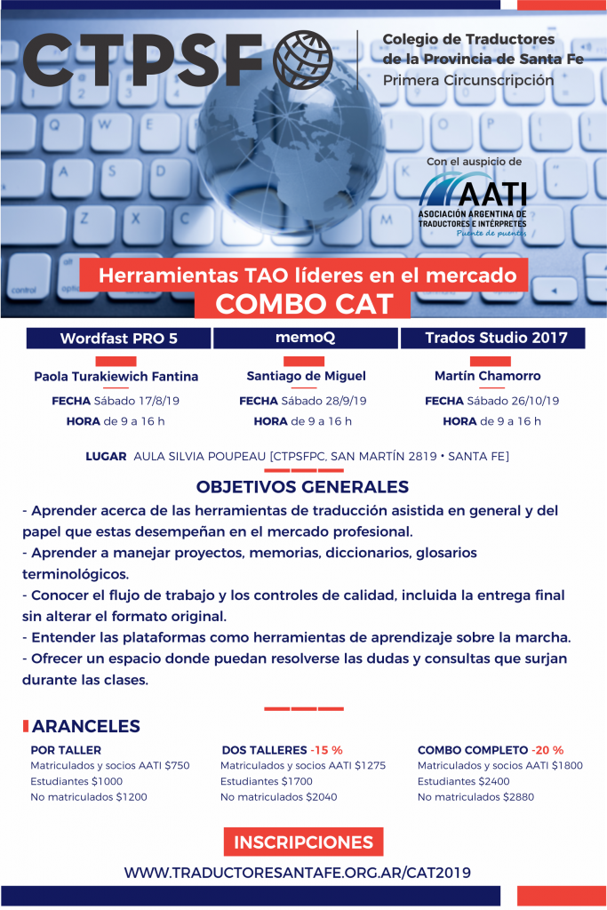CERRADO: Combo CAT en Santa Fe