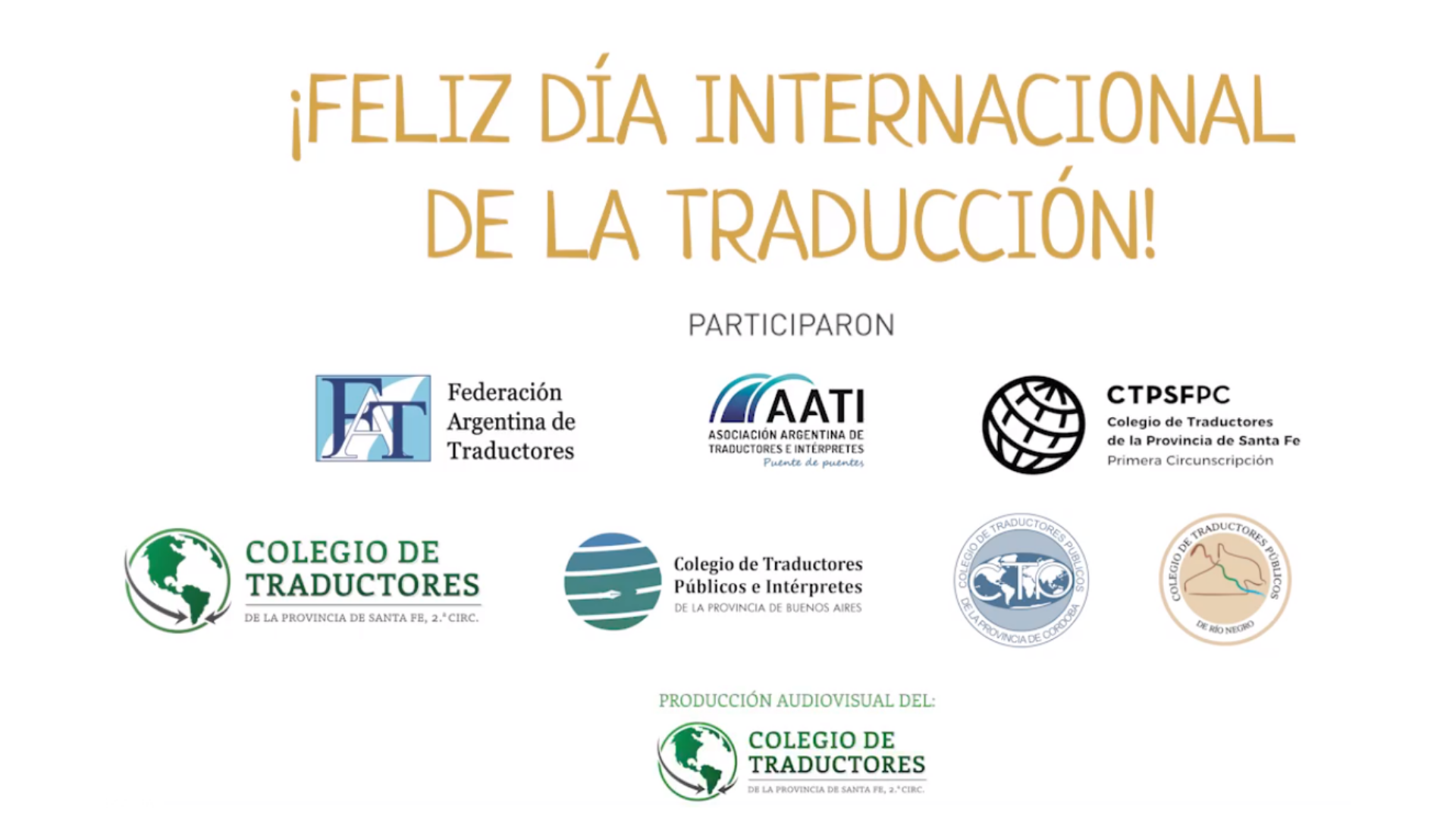 Homenaje a nuestra profesión