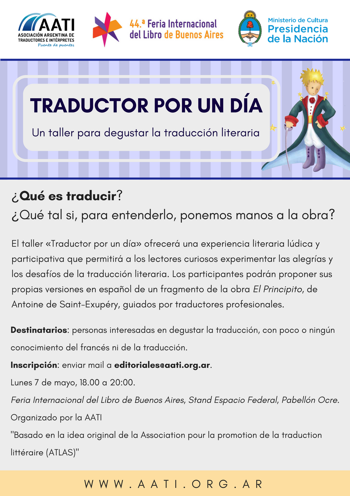 Taller "Traductor por un día"