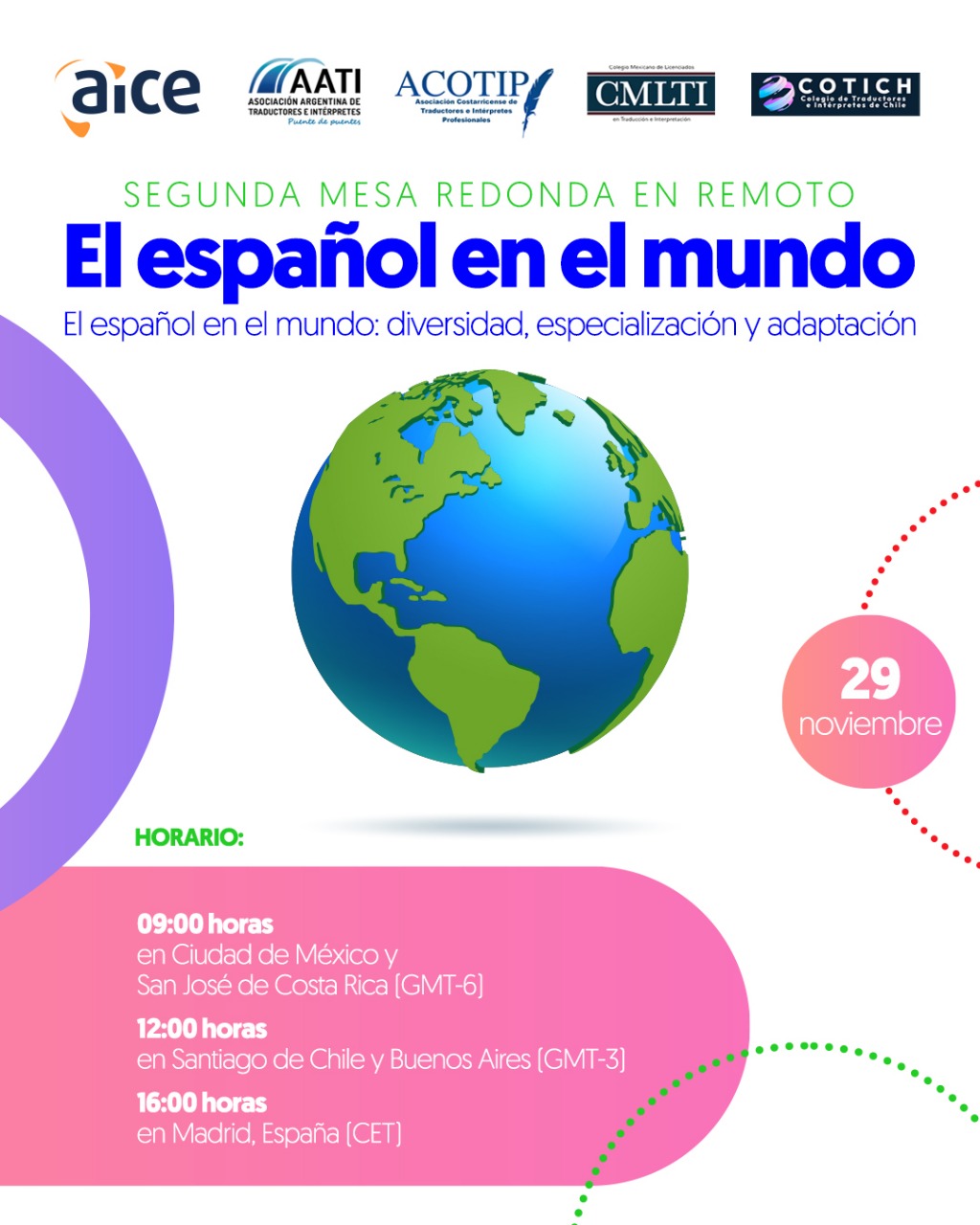Segundo panel "El español en el mundo"