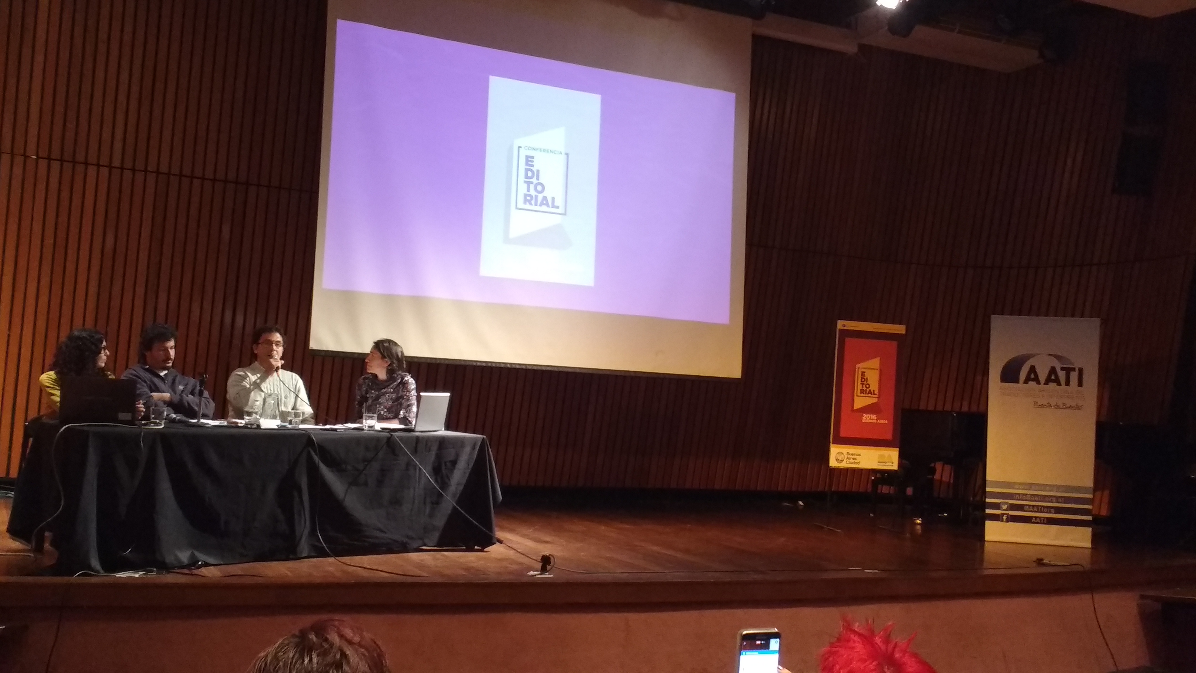 La AATI en la Conferencia Editorial 2016