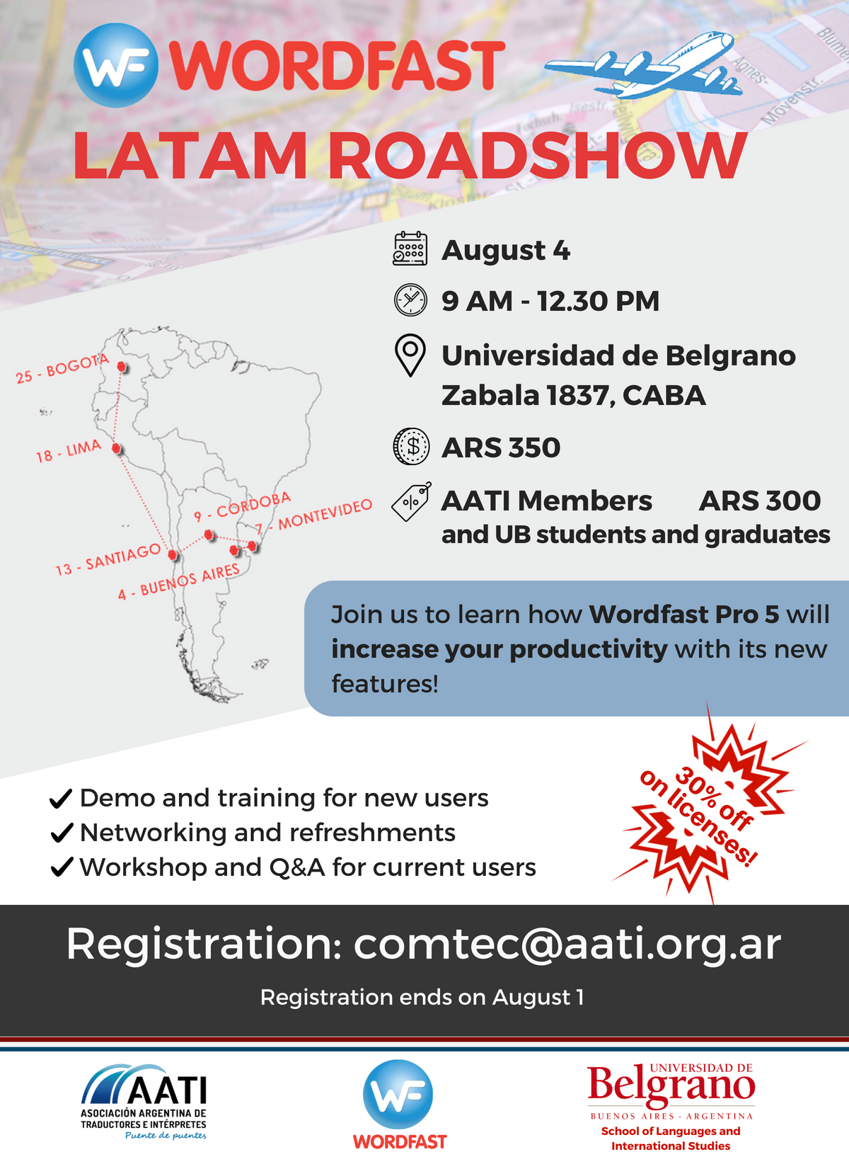 CERRADO: Wordfast Pro 5 Roadshow