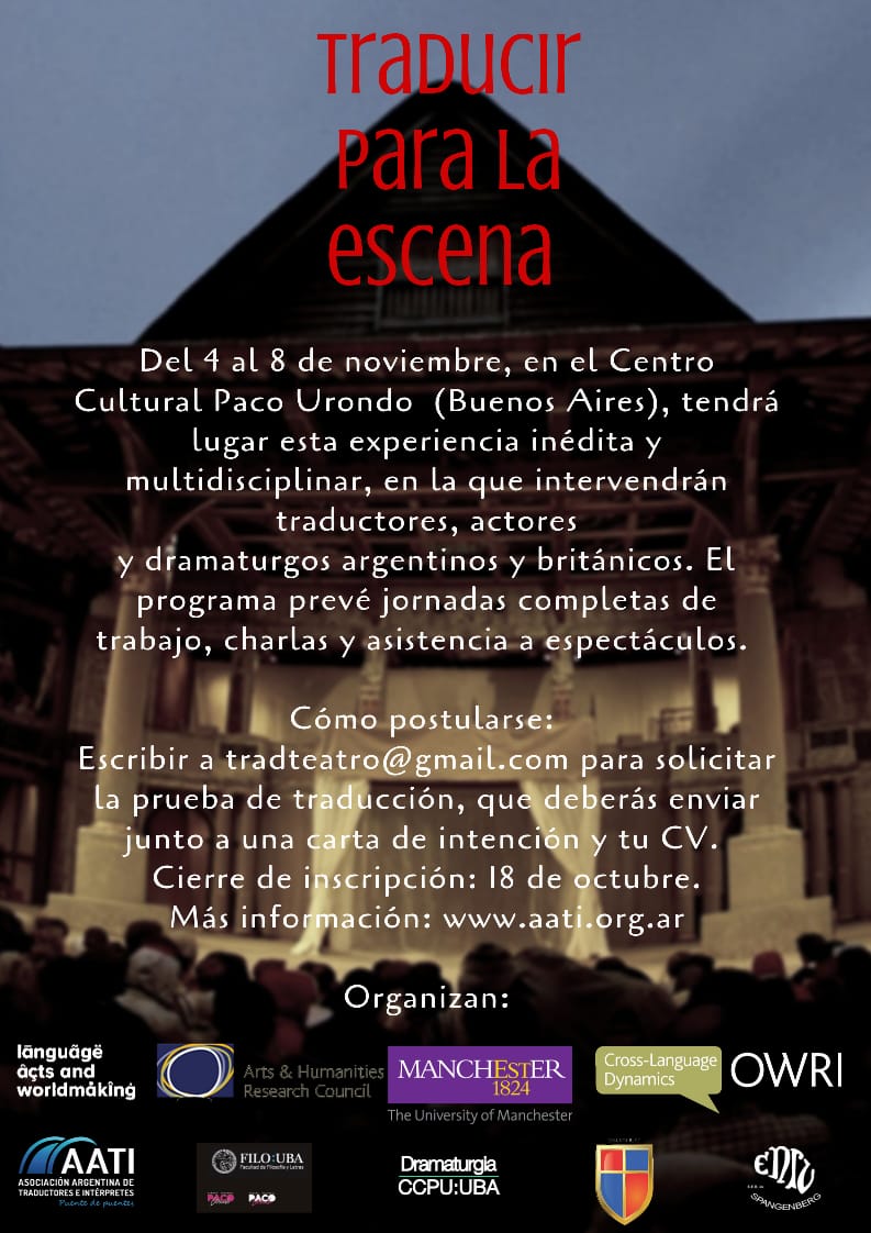 Traducir para la escena